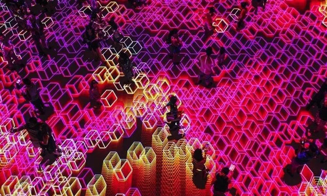 地面互動投影